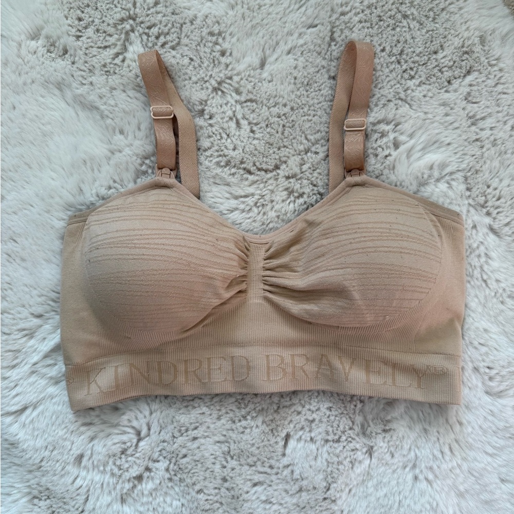 Kindred Bravely Tan Nursing & Pumping Bra